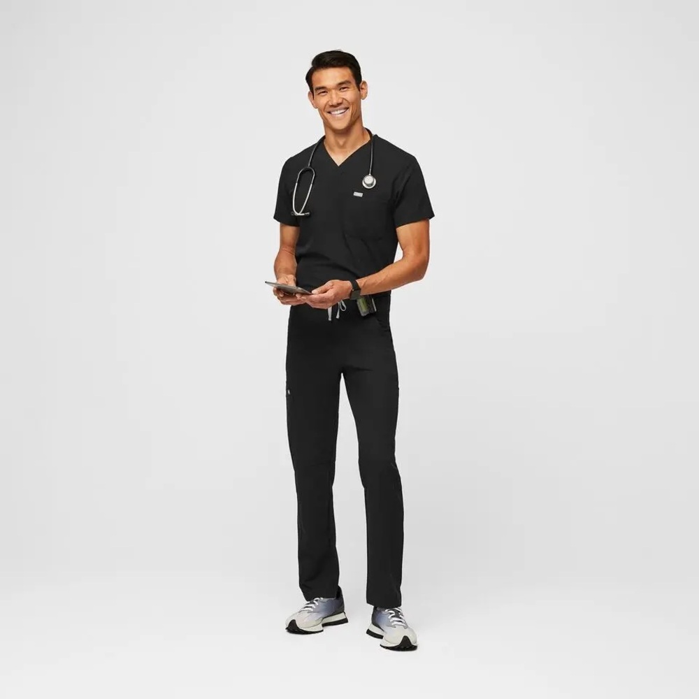 Figs Men’s Cargo Scrub pants Black Size XXL